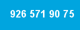 926 571 90 75 926 571 90 75